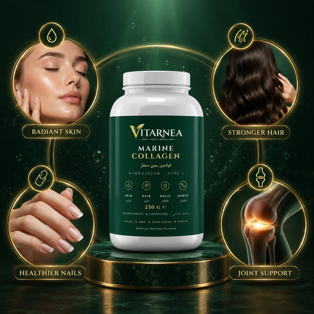 VITARNEA — peau, cheveux, ongles, articulations